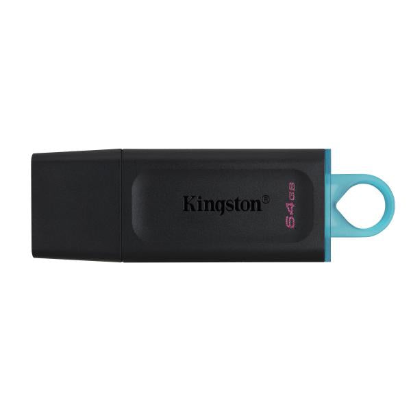 Kingston Pendrive USB-A 3.2 64GB DTX/64GB Nero/Celeste - Disponibile in 2-3 giorni lavorativi