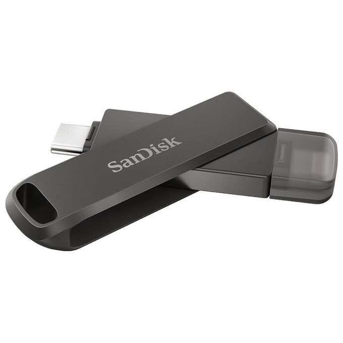 SanDisk iXpand Luxe Chiavetta Usb 128Gb USB-C - Lightning - Disponibile in 3-4 giorni lavorativi