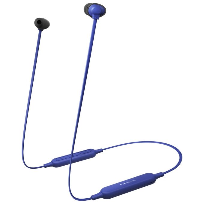 Panasonic RP-NJ320BE-A Cuffie Bluetooth con Controllo Vocale Blu - Disponibile in 3-4 giorni lavorativi