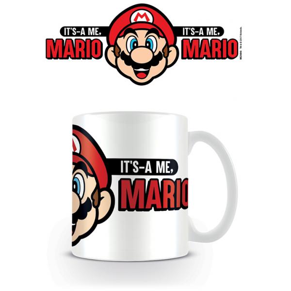 PYRAMID NINTENDO SUPER MARIO - Tazza 315: "It's Me Mario" - Disponibile in 2/3 giorni lavorativi