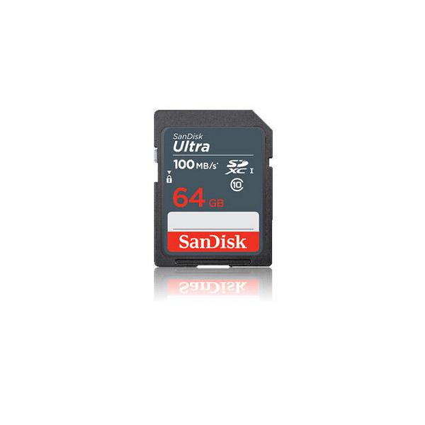 SanDisk Ultra - Scheda di memoria flash - 64 GB - Class 10 - UHS-I SDXC - Disponibile in 3-4 giorni lavorativi