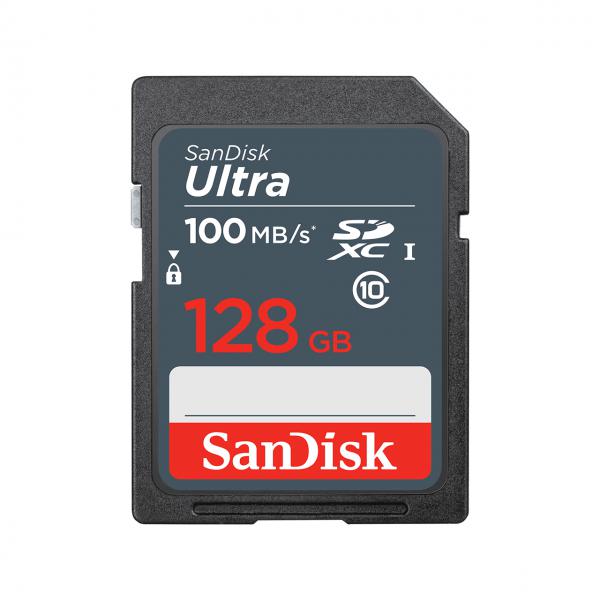 SanDisk Ultra Scheda di memoria flash 128GB UHS Class 1 / Class10 UHS-I SDXC - Disponibile in 3-4 giorni lavorativi