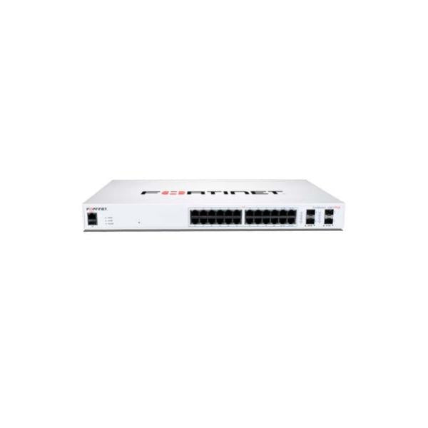 FORTISWITCH-124F-POE SWITCH L2+ MAN. POE 24 P. GE, DI CUI 12 P. POE+, 4 SFP+, POE POWER BUDGET 185W - Disponibile in 3-4 giorni lavorativi Fortinet