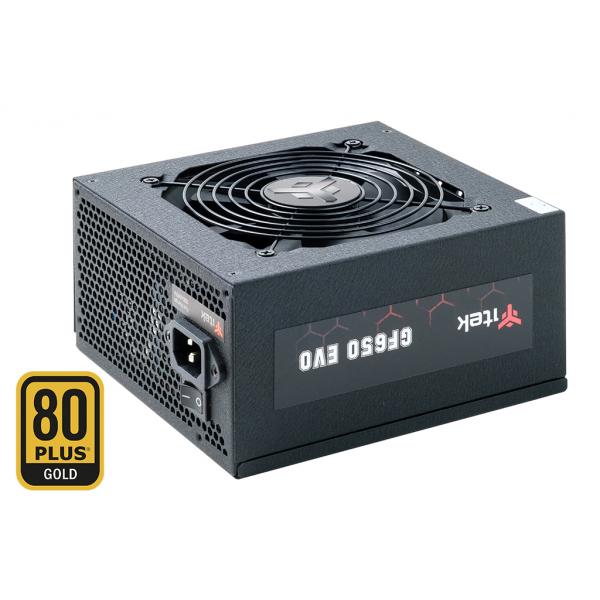 Alimentatore GF650 EVO - 650W- 80Plus Gold- Ventola FDB 12cm- Cond Giapponesi- Modulare - Disponibile in 3-4 giorni lavorativi