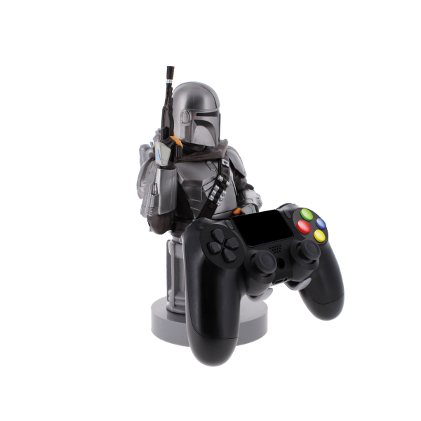 STAR WARS: THE MANDALORIAN - MANDALORIAN CABLE GUY (porta smartphone/controller + cavo USB 2 metri separato) - Disponibile in 2/3 giorni lavorativi