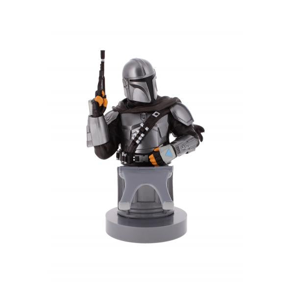 STAR WARS: THE MANDALORIAN - MANDALORIAN CABLE GUY (porta smartphone/controller + cavo USB 2 metri separato) - Disponibile in 2/3 giorni lavorativi