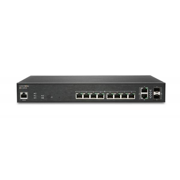 SonicWall SWS12-10FPOE Gestito L2 Gigabit Ethernet (10/100/1000) Supporto Power over Ethernet (PoE) Nero - Disponibile in 6-7 giorni lavorativi