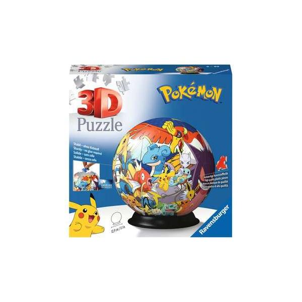 RAVENSBURGER Pokemon3D Puzzleball 72 pezzi - Disponibile in 2/3 giorni lavorativi