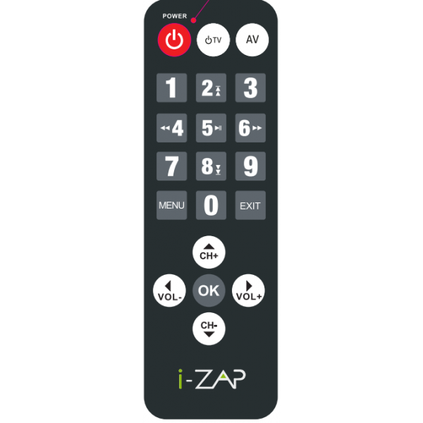 I-Zap Decoder ST395 Play DVB-T2 DVB-S2 HEVC 10 BIT HD HDMI/USB/LAN - Disponibile in 2-3 giorni lavorativi I-zap