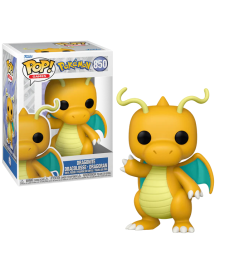 Funko Pop! Pokemon - 850 Dragonite 9 cm - Disponibilità immediata FUNKO