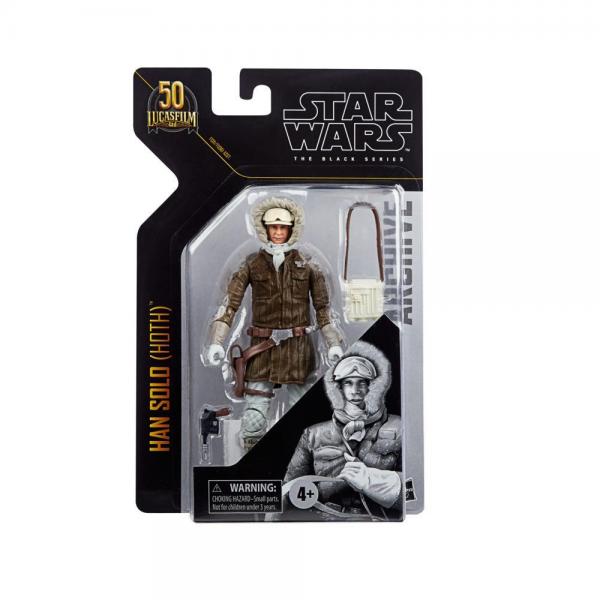 HASBRO STAR WARS - BLACK SERIES - THE EMPIRE STRIKES BACK - HAN SOLO (HOTH) 15CM - Disponibile in 2/3 giorni lavorativi
