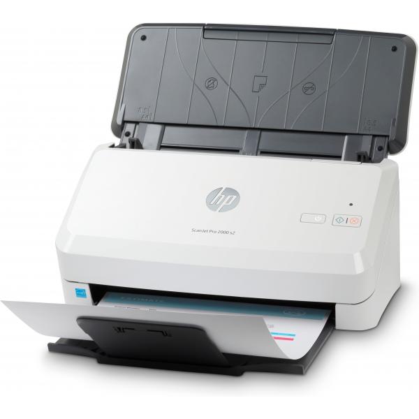 HP Scanjet Pro 2000 s2 Scanner a foglio 600 x 600 DPI A4 Nero, Bianco - Disponibile in 6-7 giorni lavorativi