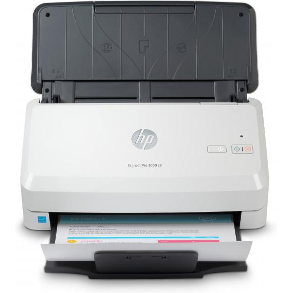 HP Scanjet Pro 2000 s2 Scanner a foglio 600 x 600 DPI A4 Nero, Bianco - Disponibile in 6-7 giorni lavorativi