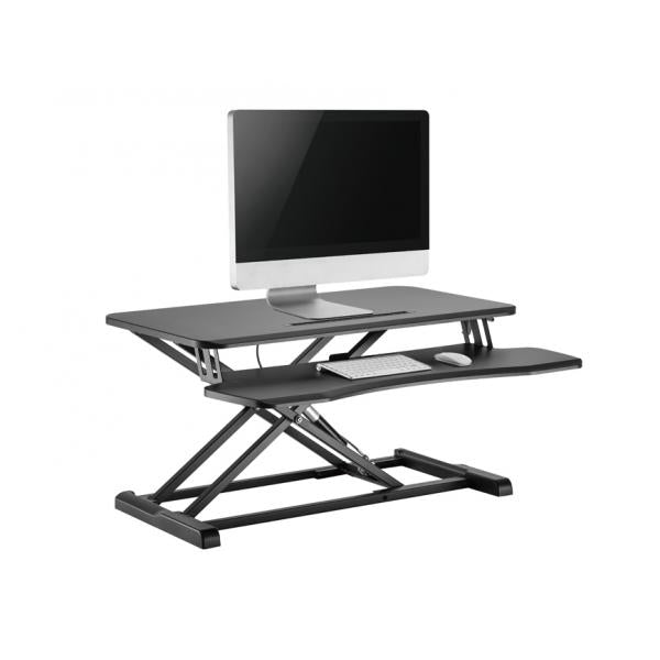 Equip 650840 supporto da tavolo per Tv a schermo piatto Libera installazione Nero - Disponibile in 6-7 giorni lavorativi