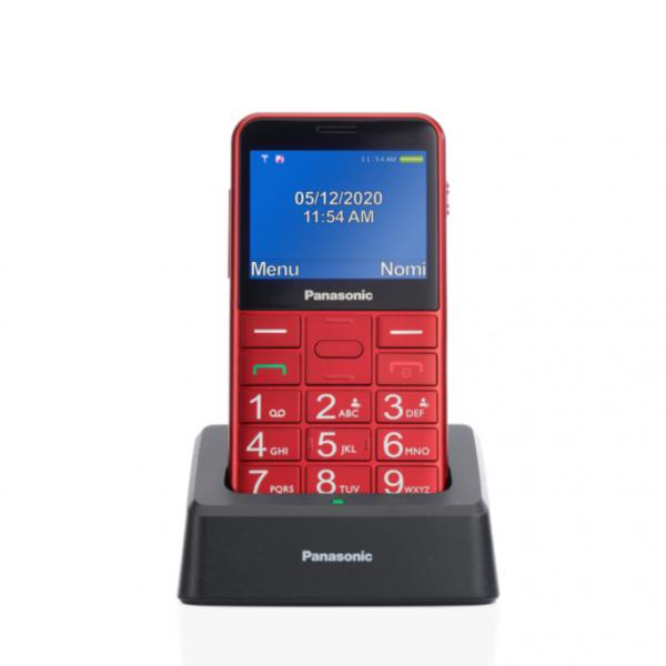 CELLULARE PANASONIC 2.4" EASY PHONE 32GB RED KX-TU155EXRN - Disponibile in 3-4 giorni lavorativi