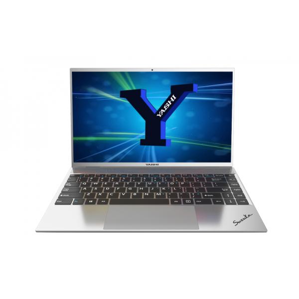 PC Notebook Nuovo Yashi Suzuka J4125 8Gb Hd 240Gb 64Gb Ssd 14.1'' FreeDos - Disponibile in 3-4 giorni lavorativi