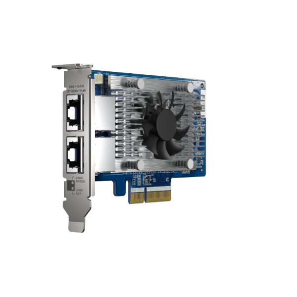 QNAP QXG-10G2T-X710 scheda di rete e adattatore Interno Ethernet 1000 Mbit/s - Disponibile in 6-7 giorni lavorativi