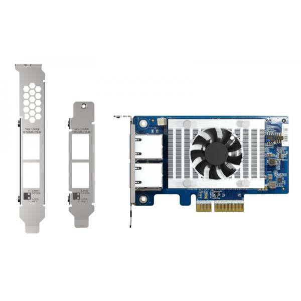 QNAP QXG-10G2T-X710 scheda di rete e adattatore Interno Ethernet 1000 Mbit/s - Disponibile in 6-7 giorni lavorativi
