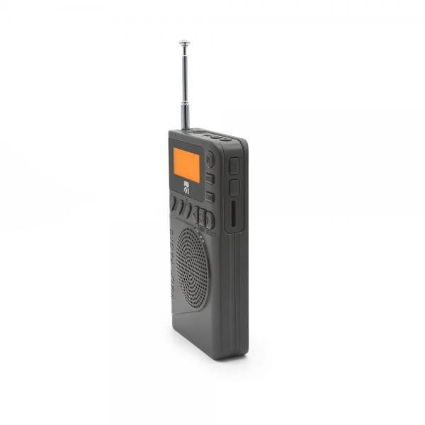 Xtreme Mini Radio Db-9 Dab Portatile Analogico e Digitale Nero - Disponibile in 3-4 giorni lavorativi