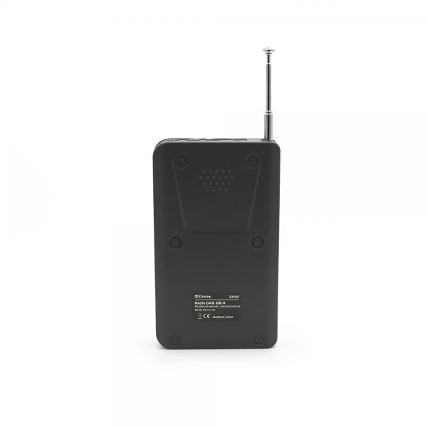 Xtreme Mini Radio Db-9 Dab Portatile Analogico e Digitale Nero - Disponibile in 3-4 giorni lavorativi