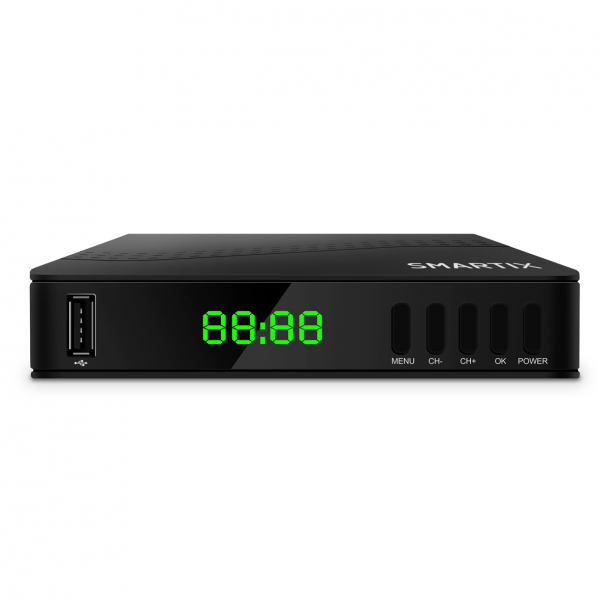 Atlantis Ricevitore Decoder Digitale Terrestre Dvbt + Dvbt2-Hd +Media Player 1080p - Disponibile in 3-4 giorni lavorativi