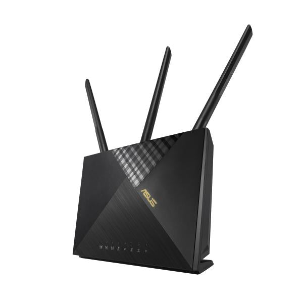 Asus 4G-AX56 Router Wireless 4G AX 1800Mbps Dual-band Nero - Disponibile in 3-4 giorni lavorativi