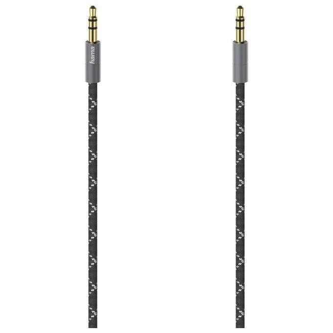 Hama Cavo Audio Spina Jack da 35mm Stereo Placcato in Oro 15mt - Disponibile in 3-4 giorni lavorativi
