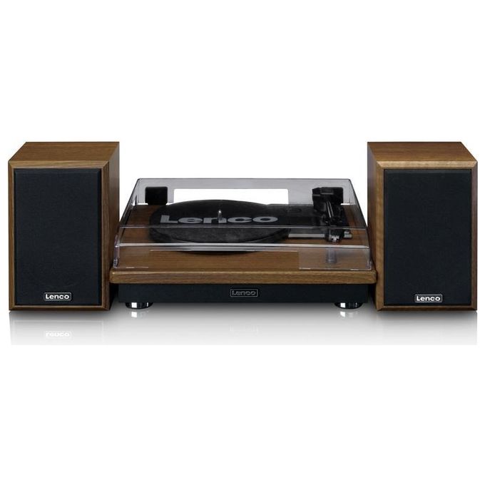 Lenco LS-100WD Giradischi in Legno - Disponibile in 3-4 giorni lavorativi