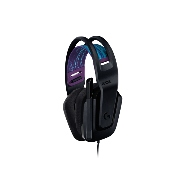 Logitech G335 Cuffie Gaming Cablate Microfono Flip to Mute Jack Audio da 3.5mm Nero - Disponibile in 3-4 giorni lavorativi