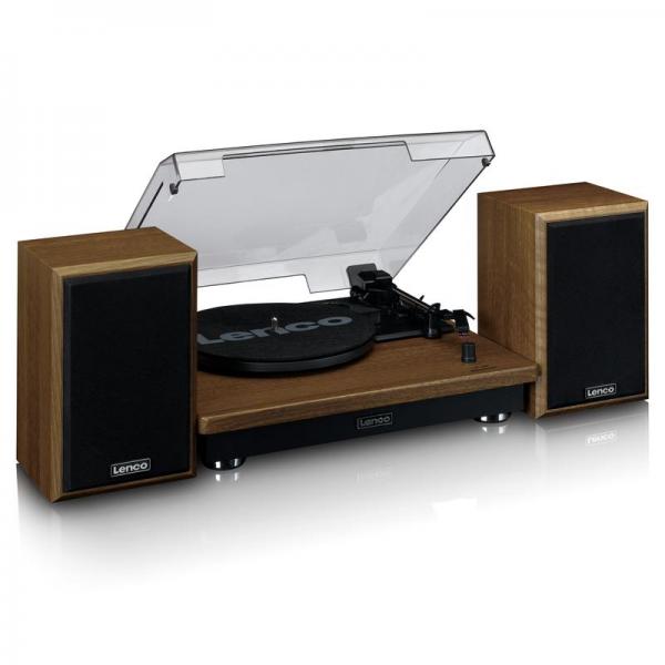 Lenco LS-100WD Giradischi in Legno - Disponibile in 3-4 giorni lavorativi