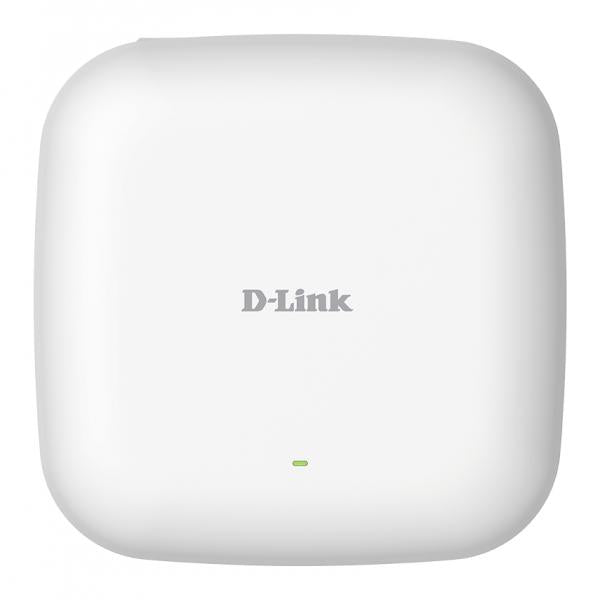 D-LINK DAP-X2810 NUCLIAS CONNECT ACCESS POINT WIRELESS WI-FI 6 DUAL BAND 2.4/5 GHz MIMO PoE MONTAGGIO A PARETE / A SOFFITTO BIANCO - Disponibile in 3-4 giorni lavorativi