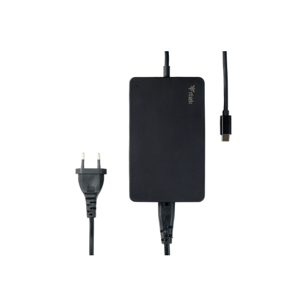 Alimentatore Universale per Notebook e Dispositivi USB-C, PD - 65W, Slim Design - Disponibile in 3-4 giorni lavorativi Itek