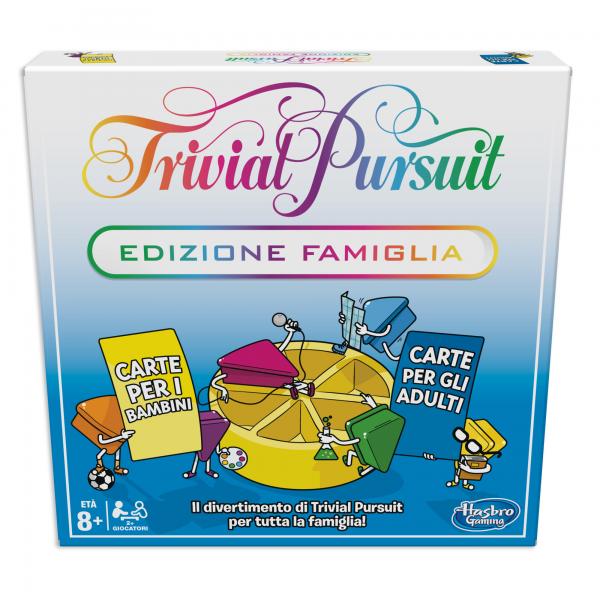 Gioco da tavolo HASBRO TRIVIAL PURSUIT EDIZIONE FAMIGLIA - Disponibile in 2/3 giorni lavorativi
