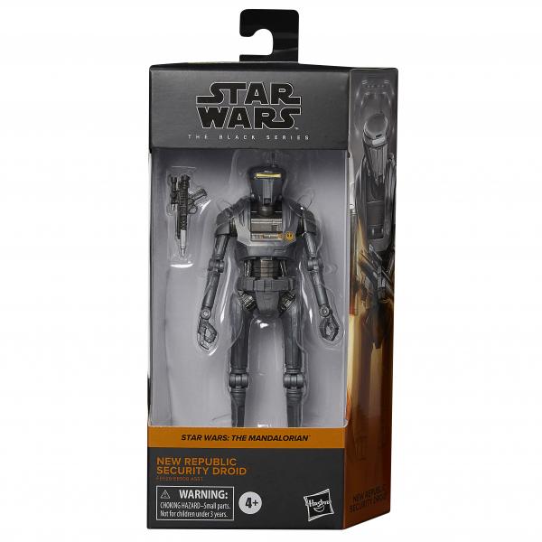 HASBRO STAR WARS: THE MANDALORIAN - BLACK SERIES - NEW REPUBLIC SEUIRITY DROID FIGURE 15CM - Disponibile in 2/3 giorni lavorativi