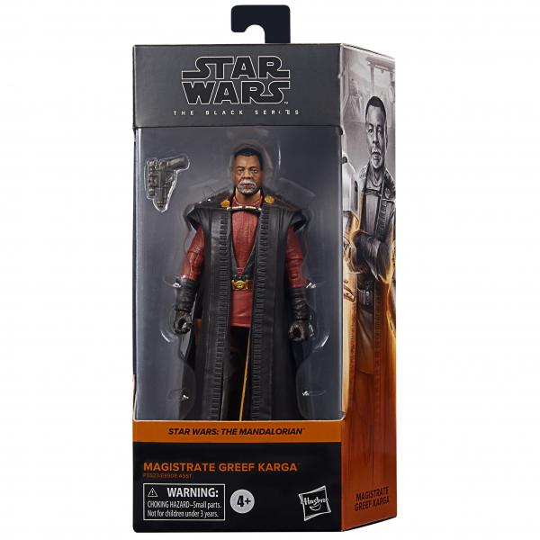 HASBRO STAR WARS: THE MANDALORIAN - BLACK SERIES - MAGISTRATE GREEF KARGA FIGURE 15 CM - Disponibile in 2/3 giorni lavorativi