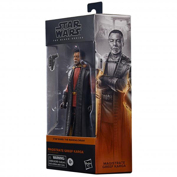 HASBRO STAR WARS: THE MANDALORIAN - BLACK SERIES - MAGISTRATE GREEF KARGA FIGURE 15 CM - Disponibile in 2/3 giorni lavorativi