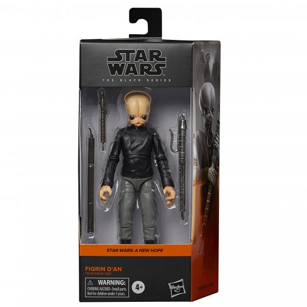 HASBRO STAR WARS: EPISODE 4 - BLACK SERIES - FIGRIN D'AN FIGURE 15CM - Disponibile in 2/3 giorni lavorativi