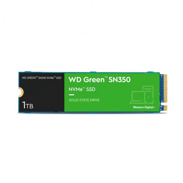 WESTERN DIGITAL GREEN SN350 SSD INTERNO 1.000GB M.2 NVME PCI EXPRESS 3.0 X4 - Disponibile in 3-4 giorni lavorativi