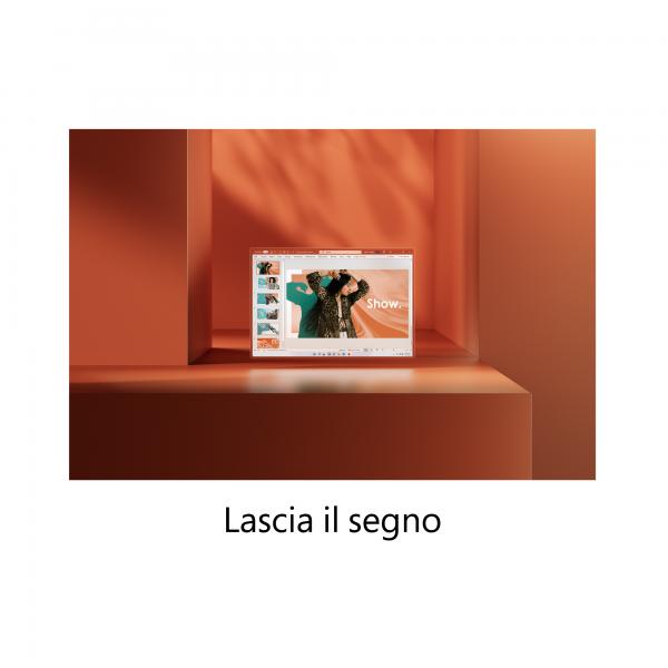 MICROSOFT Office Home and Student 2021 Italian Eurozone Medialess Word Excel PowerPoint 79G-05412 - Disponibile in 3-4 giorni lavorativi