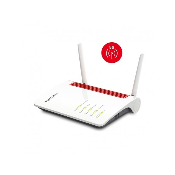 AVM FRITZ! ROUTER FRITZ!BOX 6850 5G INTERNATIONAL DUAL BAND AC+N, 4XLAN GIGABIT, 1XUSB 3.0, 1XFXS AN - Disponibile in 3-4 giorni lavorativi