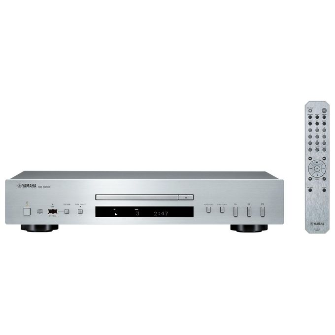 Yamaha CD-S303 Silver Lettore CD USB MP3 WMA AAC FLAC - Disponibile in 3-4 giorni lavorativi