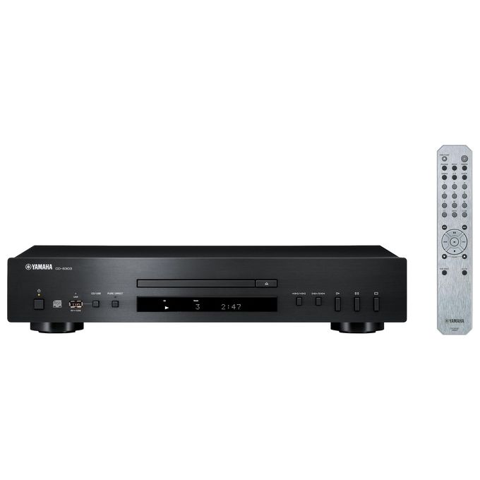 Yamaha CD-S303 Lettore CD con Pure Direct Usb MP3-WMA-LPCM-FLAC Nero - Disponibile in 3-4 giorni lavorativi