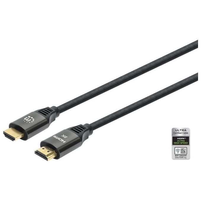 Techly Cavo HDMI 1mt HDMI Tipo A Standard Nero - Disponibile in 3-4 giorni lavorativi