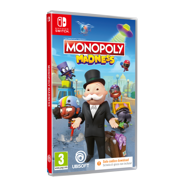 Switch Monopoly: Madness (solo codice) - Disponibile in 2/3 giorni lavorativi