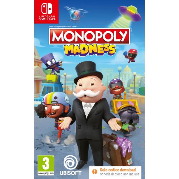Switch Monopoly: Madness (solo codice) - Disponibile in 2/3 giorni lavorativi