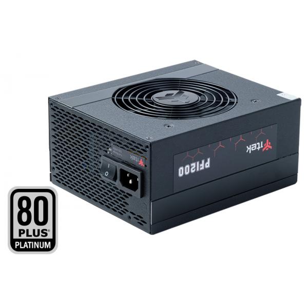 Alimentatore PF1200 EVO - 1200W- 80Plus Platinum- Ventola FDB 12cm- Cond Giapponesi- Modulare - Disponibile in 3-4 giorni lavorativi