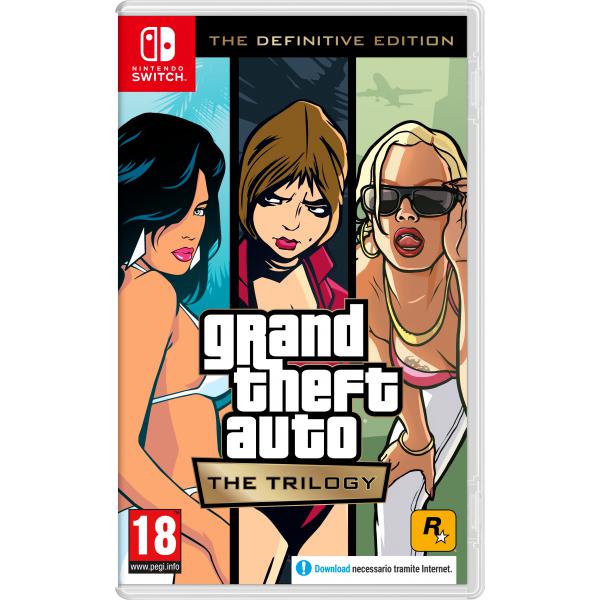 Switch Grand Theft Auto: The Trilogy - The Definitive Edition - Disponibile in 2/3 giorni lavorativi