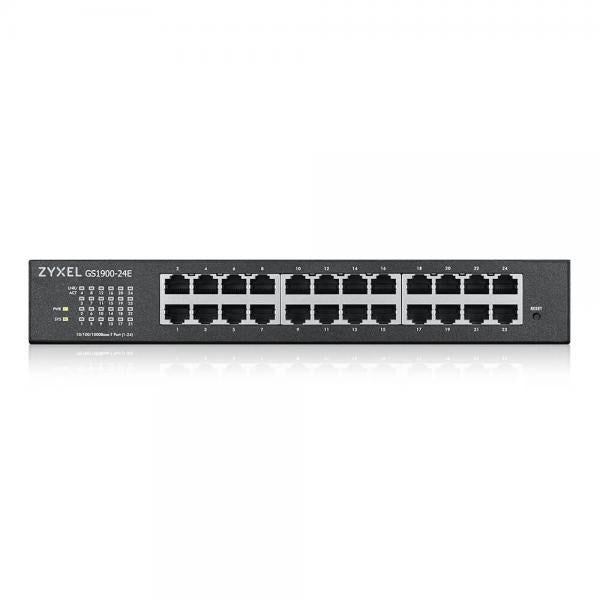 ZYXEL SWITCH MANAGED 24 PORTE GIGABIT, SUPPORTO IPV6, VLAN, DESIGN SENZA VENTOLE, DESKTOP/RACK - Disponibile in 3-4 giorni lavorativi
