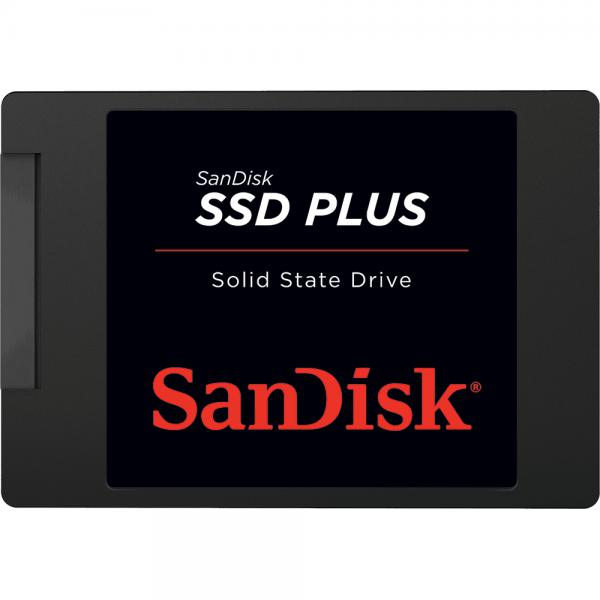 SANDISK SDSSDA-1T00-G27 SSD PLUS 1.000GB 2.5" SATA III 6GB/S BLACK - Disponibile in 3-4 giorni lavorativi