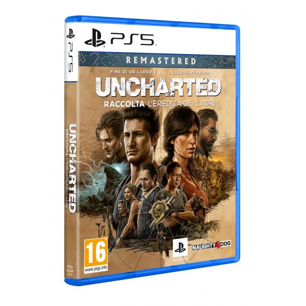PS5 Uncharted: Raccolta L'eredità dei Ladri - Disponibile in 2/3 giorni lavorativi